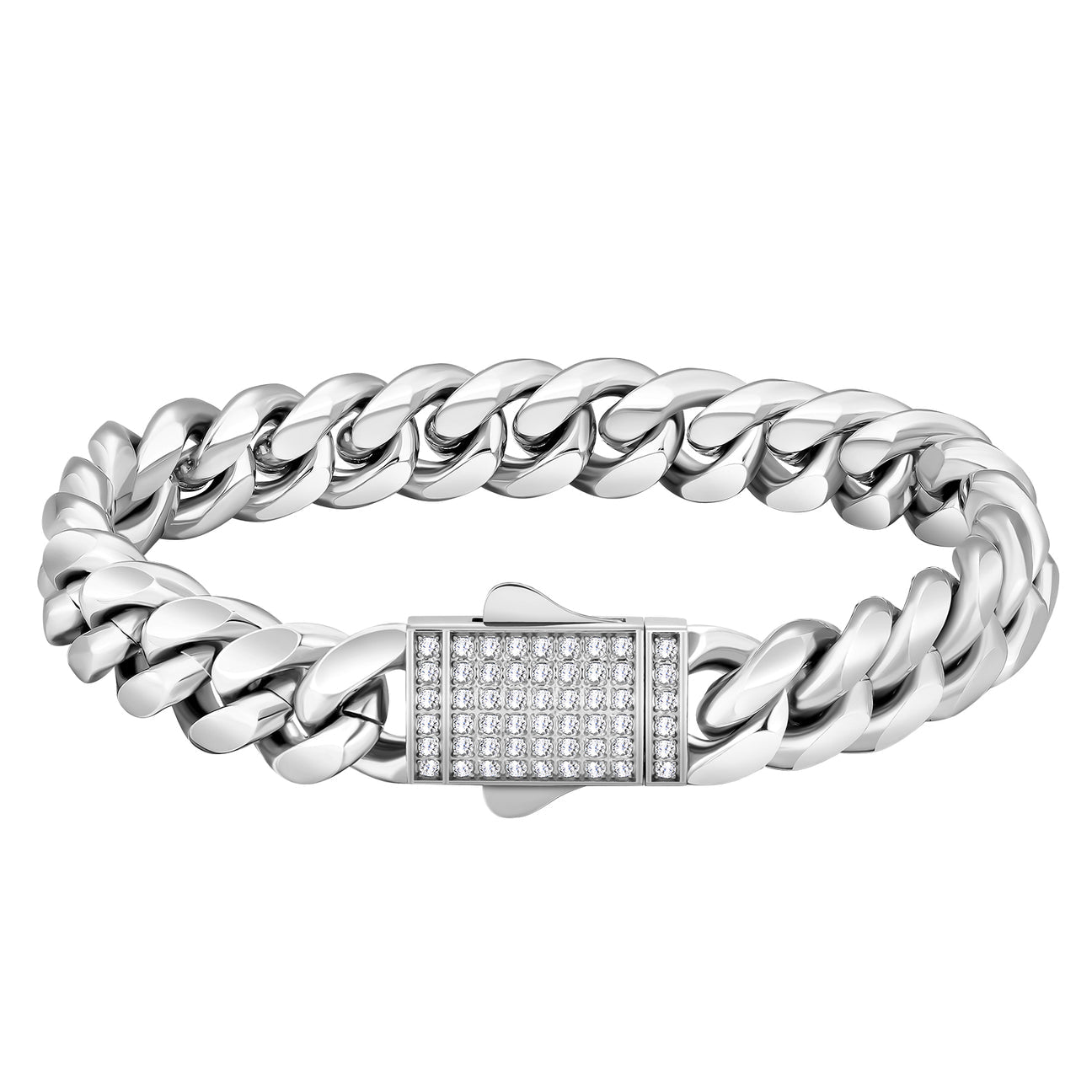 Bracelet Cuban Link Premium – Argent 925 – Style Luxe Unisexe